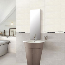 STUCCO:Gris / Bianco Ματ 1°Κατηγορία 20x40cm